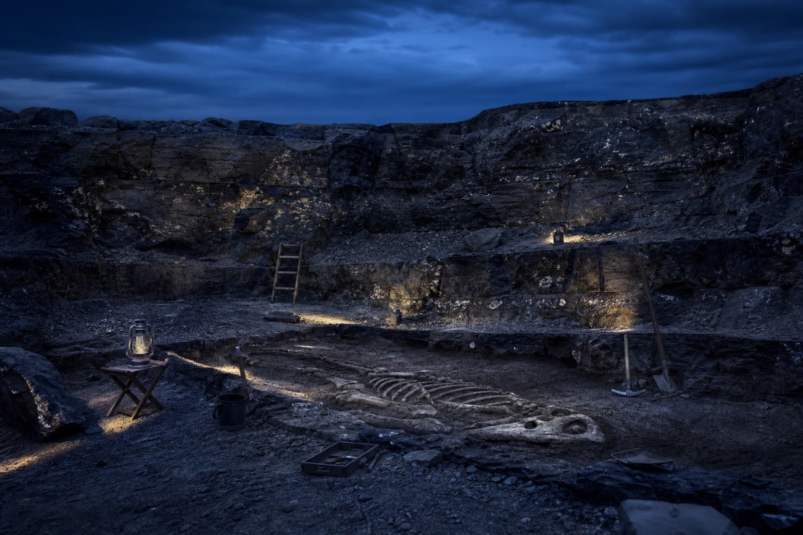 Sample photo — Allosaurus context
