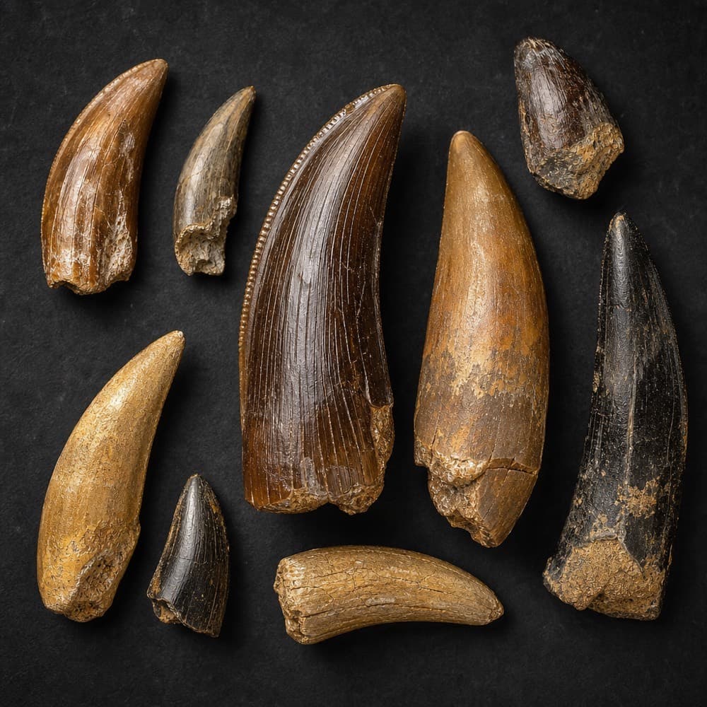 Dinosaur teeth