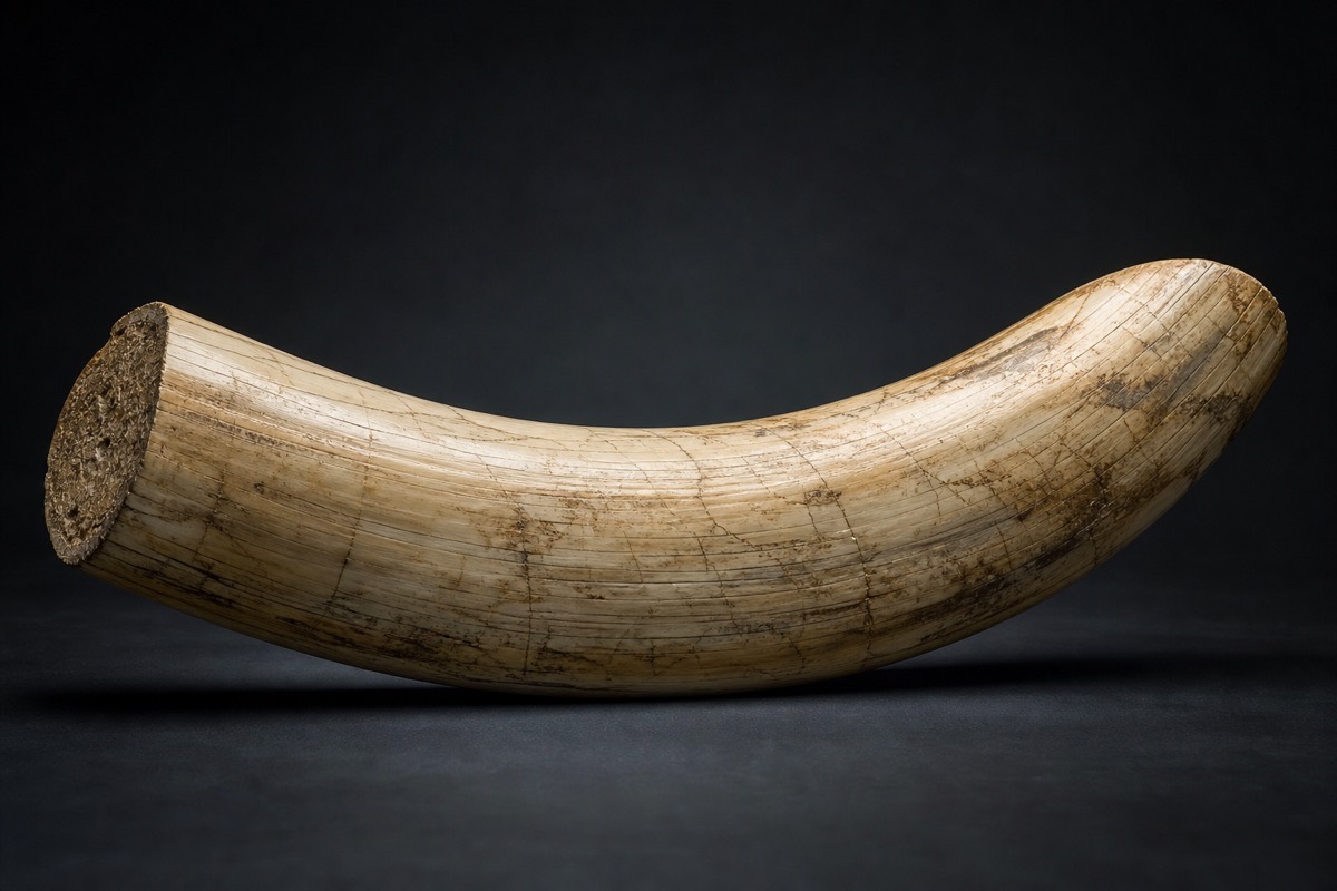 Woolly mammoth tusk — Alaska